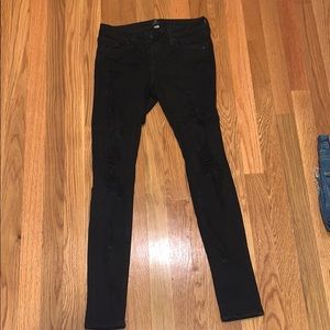 Just Black ripped jeans